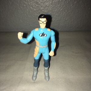 Max Steel 2001 Jack in the Box Kids Meal Action Figure FF Toy *Used Good Shape*